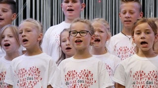 Kinderchor Weiler auf dem SWR Somemrfestival Mainz 2019 