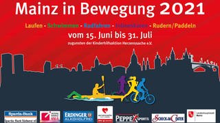 Plakat "Mainz in Bewegung 2021"