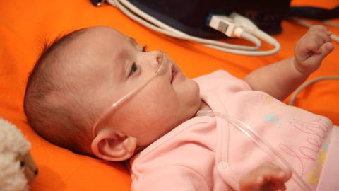 Säugling vom Herzenssache-Projekt Nestwärme in Trier