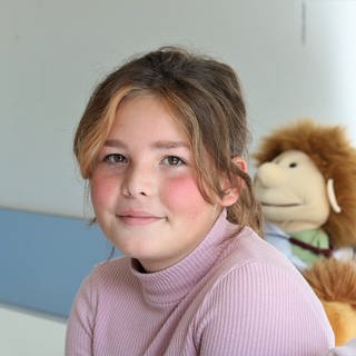 Mädchen in Diabetesambulanz von Ludwigshafener Krankenhaus
